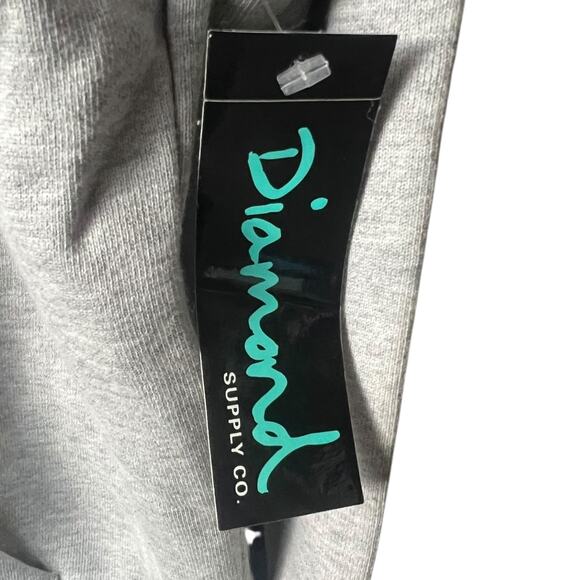 NWT Diamond Supply Co. Muhammad Ali Gray Hoodie - Medium -  $102 Retail - Picture 7 of 9